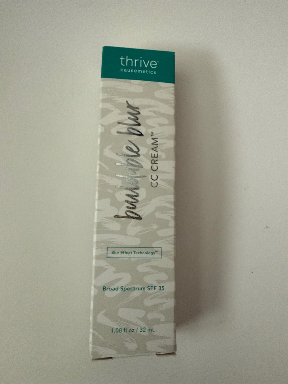 thrive causemetics buildable blur CC Cream Medium Beige neutral undertones NIB
